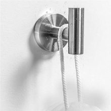XIPOO 2 Pack Bathroom Towel Hook, Coat Hooks for Hanging Up to 25lbs
