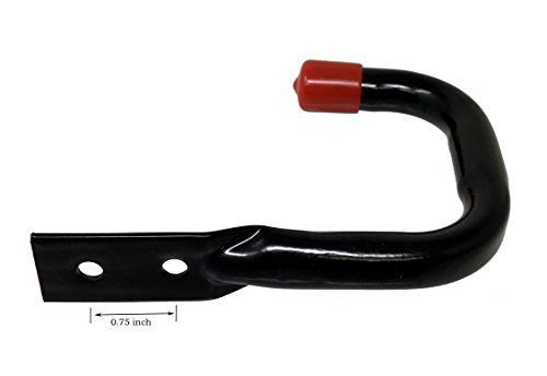 Tetra-Teknica Heavy Duty Garage Storage Utility Hooks, Color Black, 6 per Pack