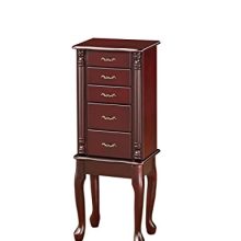 Coaster Home Furnishings 4-drawer Jewelry Armoire Merlot