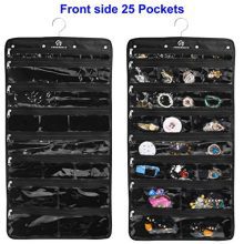 Freegrace Premium Hanging Jewelry Organizer Revolving Hanger