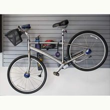 HandiWall Horizontal Bike Rack & Basket by HandiSolutions