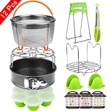 Aiduy 12 Pieces Pressure Cooker Accessories Set Compatible
