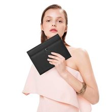 ONLVAN Leather Travel Jewelry Case Roll Bag Soft Travel Jewelry Organizer Storage
