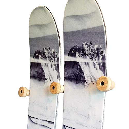 Grassracks Bamboo Ski Rack & Snowboard Rack
