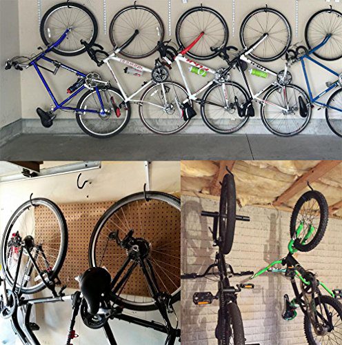 Faswin Heavy Duty Bike Storage Hooks Set, 12-Pack