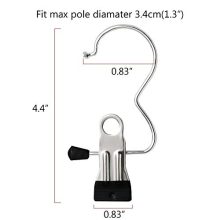 XING-RUIYANG Set of 17 Portable Laundry Hook Hanging Clothes Pins