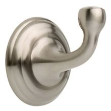 Delta Faucet Windemere Robe Hook, SpotShield Brushed, 24" Towel Bar