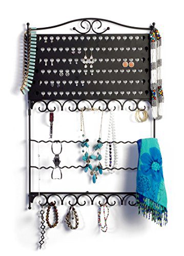 Mango Steam Wall-Mounted Jewelry & Earring Organizer