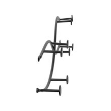 Spectrum Diversified Sweep Wall Mount Hanging Closet 8 Hook Coat Jacket