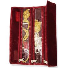Profynd Jewelry Hanging Foldable Roll for Home Organization Travel