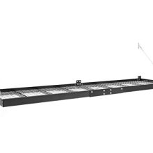 NewAge Products Pro Series Black 2 ft. x 8 ft. Wall Mounted Steel Shelf