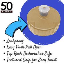 50 Strong Sports Squeeze Water Bottle Bulk Pack - 24 Bottles