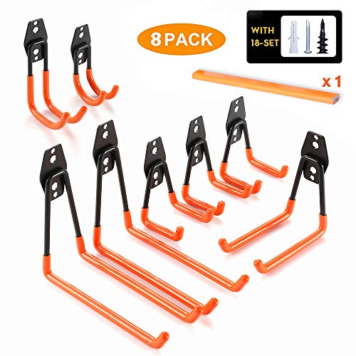 Chasstoo Garage Storage Hooks and Hangers, Heavy Duty Ladder Hooks