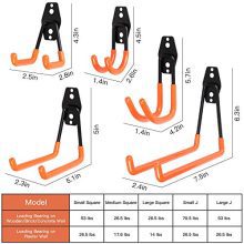 Heavy-Duty Garage Storage Utility Hooks - The Ultimate Organizer
