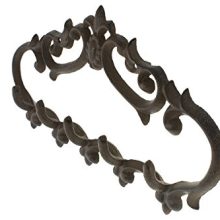 Comfify Cast Iron Wall Hanger - Vintage Design with 5 Hooks