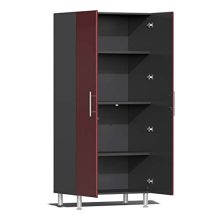Ulti-MATE 10-Piece Garage Cabinet Kit with Bamboo Worktop