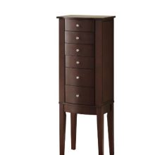 Powell Merlot Jewelry Armoire,