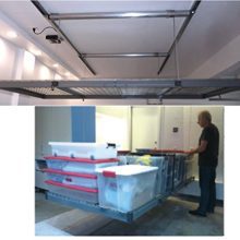 Auxx-Lift Motorized Home Storage System 1400 site