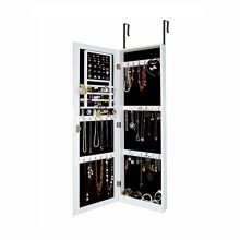 Wall Mount Jewelry Armoire Wooden Over The Door Cabinet
