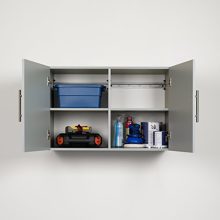 Prepac Hang-Ups Upper Storage Cabinet, 36", Light Gray