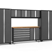 NewAge Products Bold 3.0 Gray 6 Piece Set, Garage Cabinets