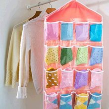 Louyue Closet & Door Hanging Organizer with Rotating Metal Hanger