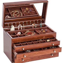 Mele & Co Brigitte Wooden Jewelry Box