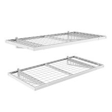 FLEXIMOUNTS 2-Pack 2x4ft 24-inch-by-48-inch Wall Shelf Garage Storage Rack
