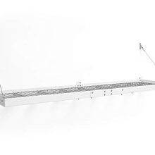 NewAge Products Pro Series White 2 ft. x 8 ft. Wall Mounted Steel Shelf
