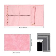 BOSSJOY Compact Travel Jewelry Bag Case Organizer for Vacation