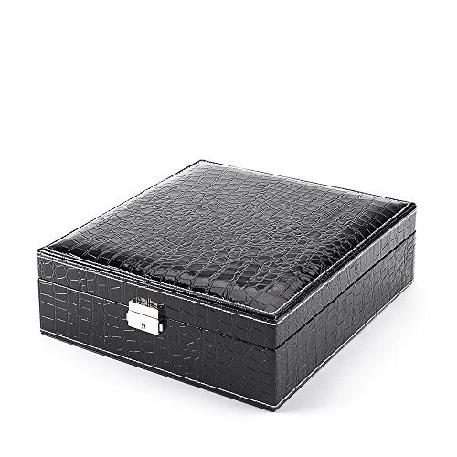 MESHA Jewelry Box for Women,2 Layer 29 Compartments Necklace