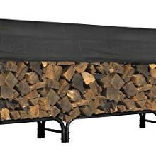 ShelterLogic 12' Adjustable Heavy Duty Outdoor Firewood Rack