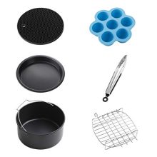 Innsky Air Fryer Accessories XL 6pcs with 8 Inch Diameter
