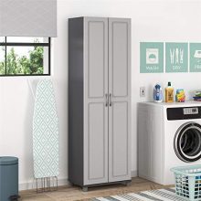 SystemBuild Kendall 24" Utility Storage Cabinet, Gray
