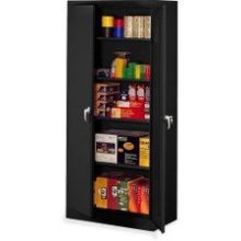 Tennsco Heavy Gauge Steel Deluxe Welded Storage Cabinet, 5 Shelves