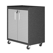Manhattan Comfort Fortress Collection Modern Designed Mobile Storage Garage