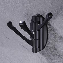 KES SOLID METAL Coat Hook Folding Swing Arm Swivel Hook