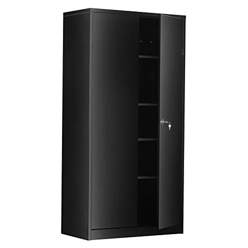 Superday Steel SnapIt Storage Cabinet 5 Shelf Metal Storage Cabinet