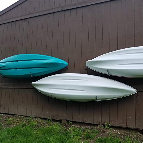Heavy Duty Garage Indoor Kayak Storage Hooks Hanger, Wall Mounted