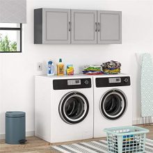 SystemBuild Kendall 54" Wall Cabinet, Gray