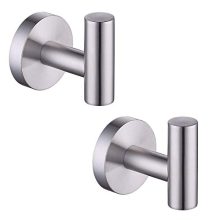 KES Bathroom Wall Towel Hooks No Drill Heavy Duty Robe Hook Holder