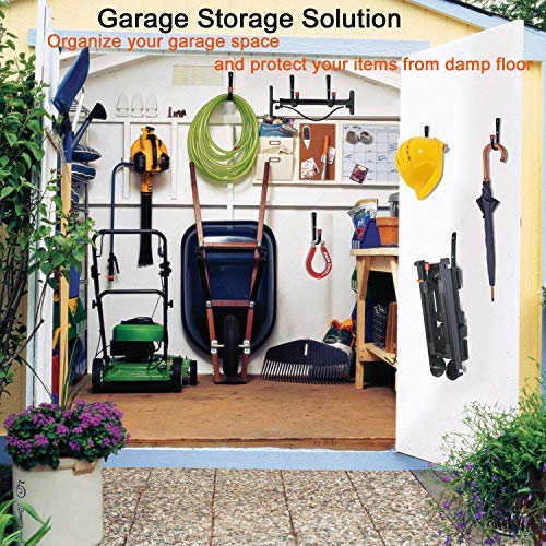Wintek Heavy Duty Wall Mounted Garage Storage Utility Hooks
