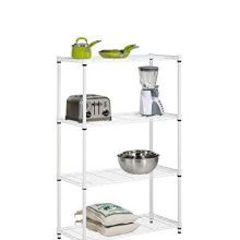 Honey-Can-Do Adjustable Storage Shelving Unit, 250-Pounds Per Shelf