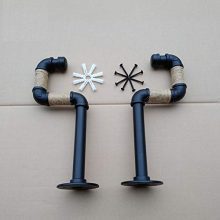 TAO+ 2019 Hemp Rope and Steel Indoor Bicycle Bike Wall Mount Hanger