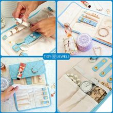 Tidy Jewels! Travel Jewelry Organizer - Traveling Jewelry Case
