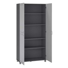 SystemBuild Kendall 36" Utility Storage Cabinet, Gray