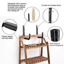 CoolYeah Garage and Garden Storage Utility Hooks with Jumbo Arm
