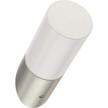 Franklin Brass Modern Slant Hook, 2-1/4", Pure White and Satin Nickel