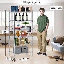 Wire Shelving Unit Storage Shelves NSF Heavy Duty Office Bathroom