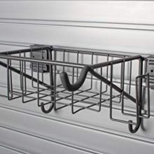 HandiWall Horizontal Bike Rack & Basket by HandiSolutions